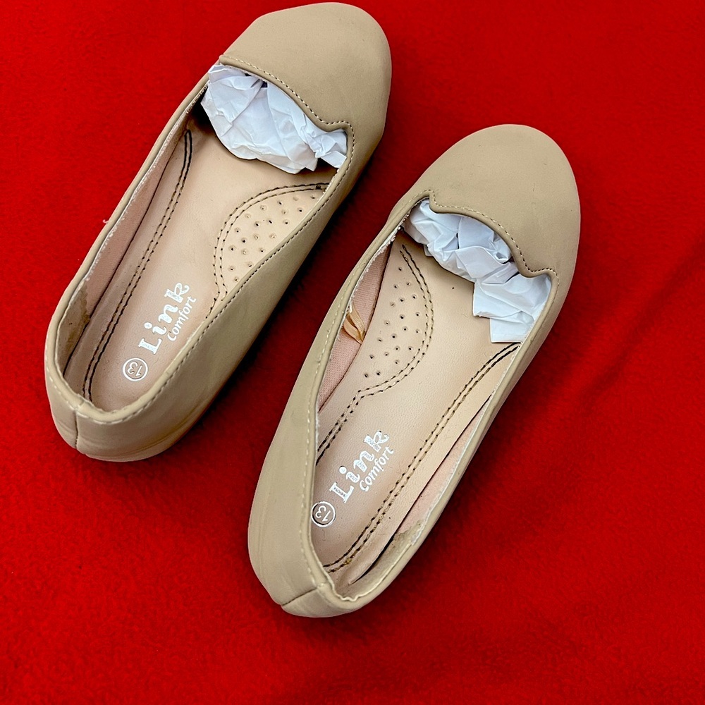 Link comfort girl flats